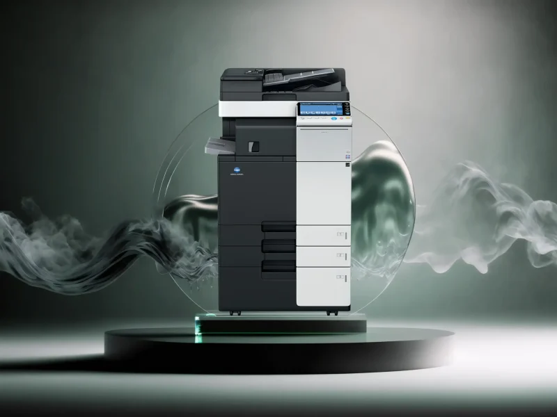 Modern multifunction printer available for rent in UAE from AlphaTec