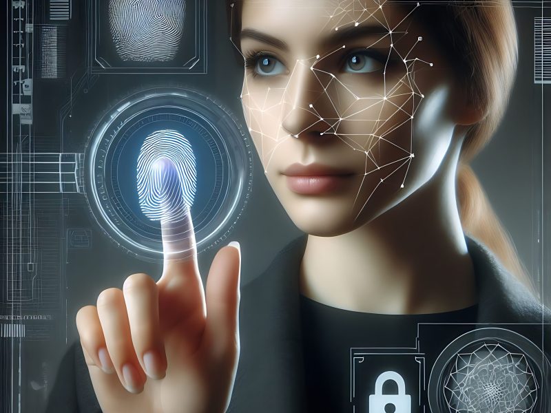 biometrics-security-system-woman-using-fingerprint